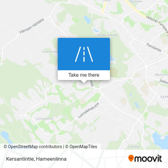 Kersantintie map