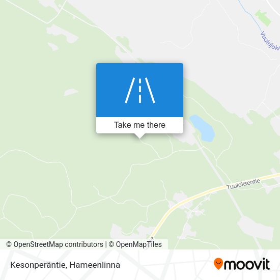Kesonperäntie map