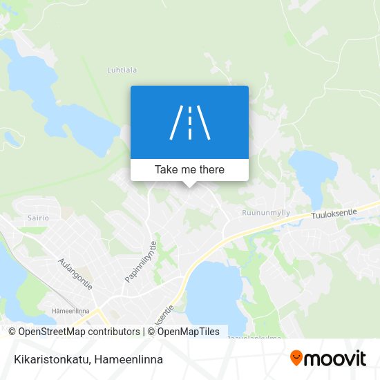 Kikaristonkatu map