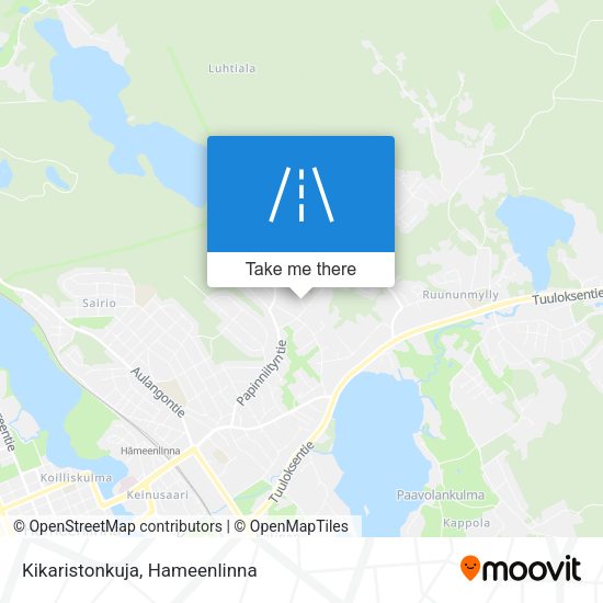 Kikaristonkuja map