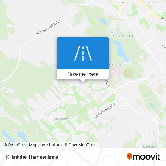Killinkitie map