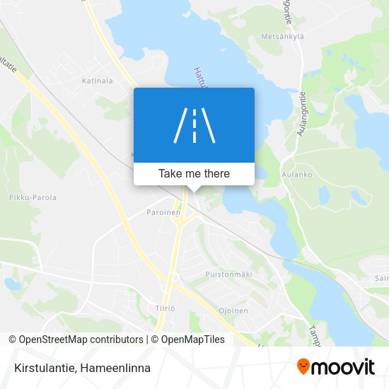Kirstulantie map