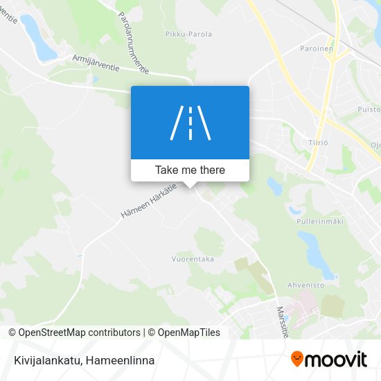 Kivijalankatu map