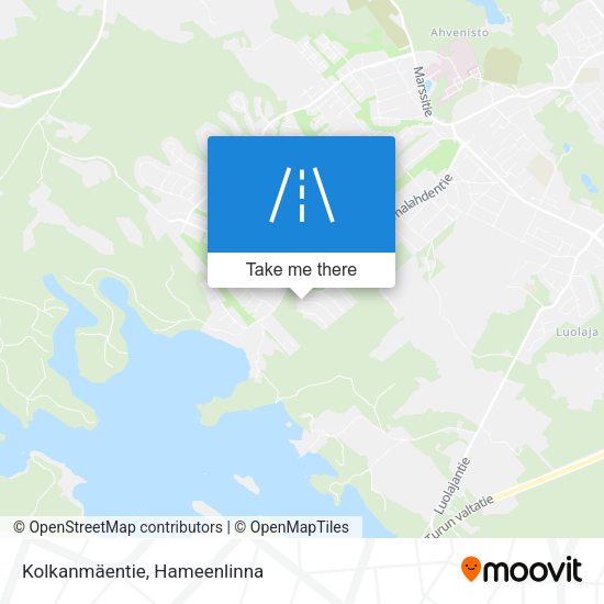 Kolkanmäentie map