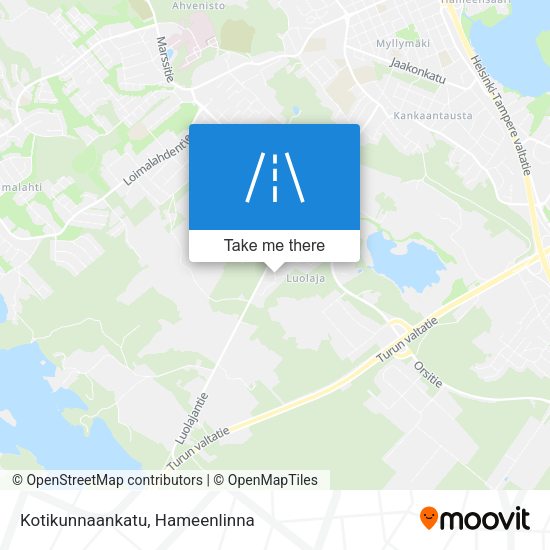 Kotikunnaankatu map