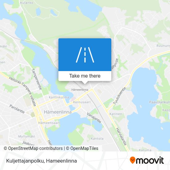 Kuljettajanpolku map