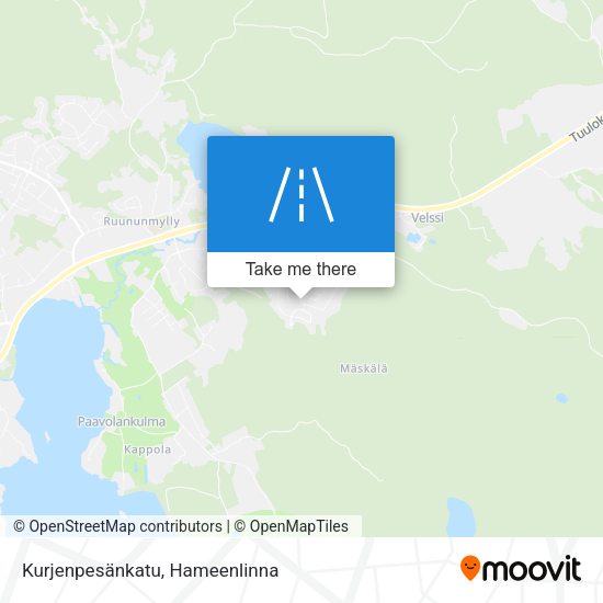 Kurjenpesänkatu map