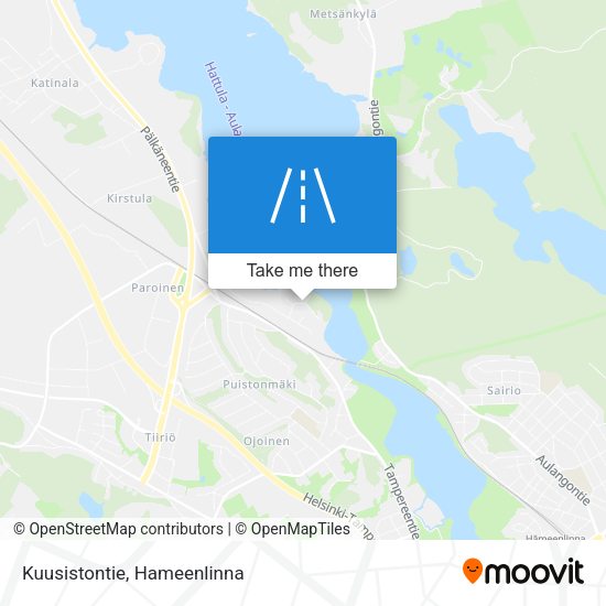 Kuusistontie map