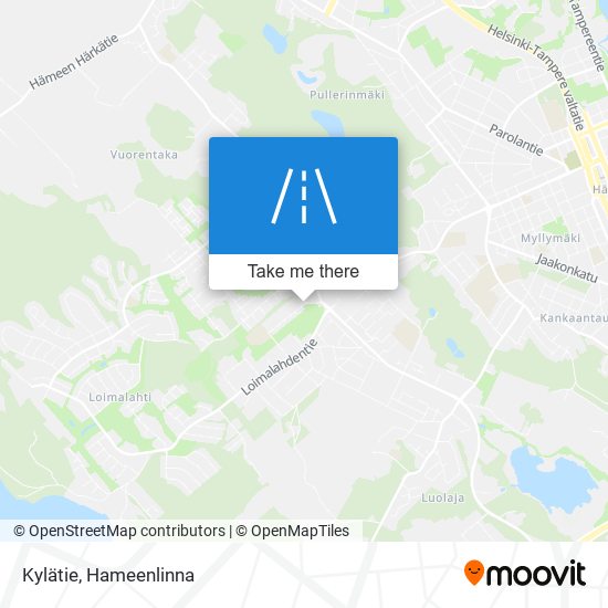 Kylätie map