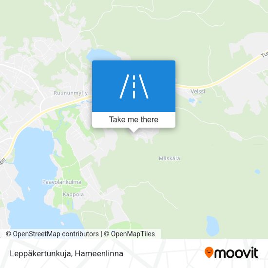 Leppäkertunkuja map