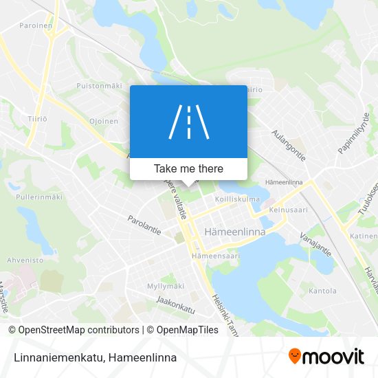 Linnaniemenkatu map