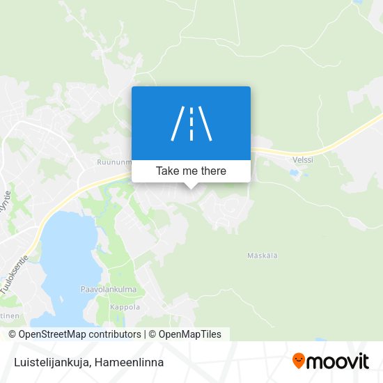 Luistelijankuja map