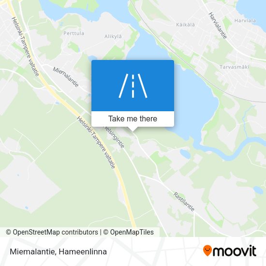 Miemalantie map