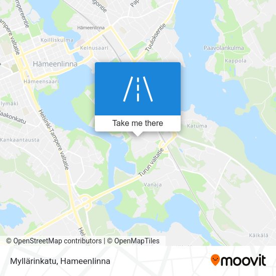 Myllärinkatu map