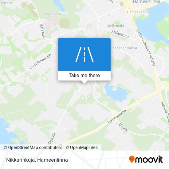 Nikkarinkuja map