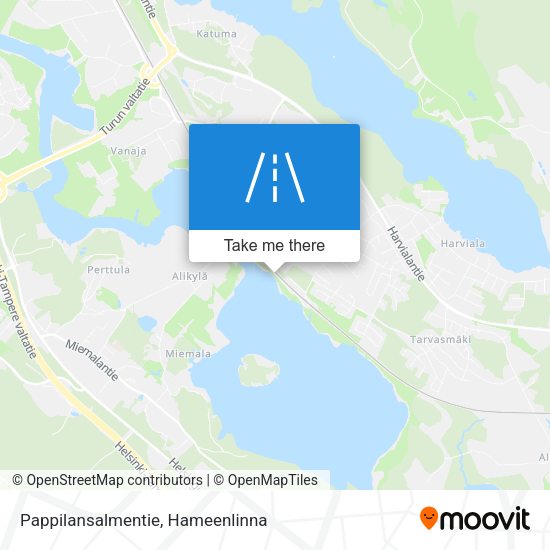 Pappilansalmentie map