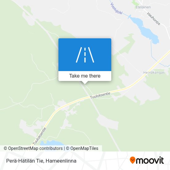 Perä-Hätilän Tie map