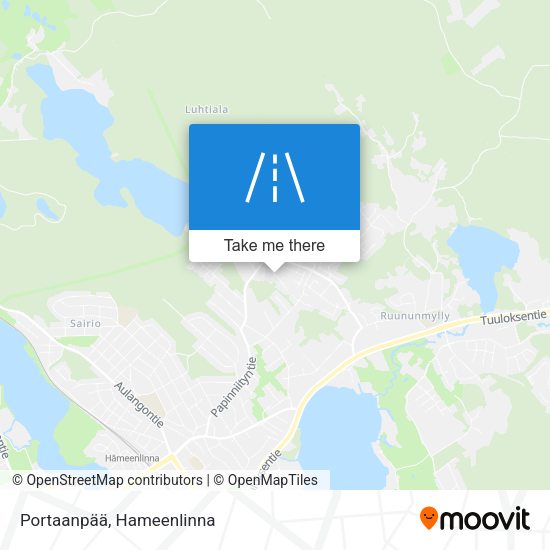 Portaanpää map