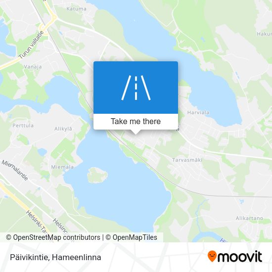 Päivikintie map