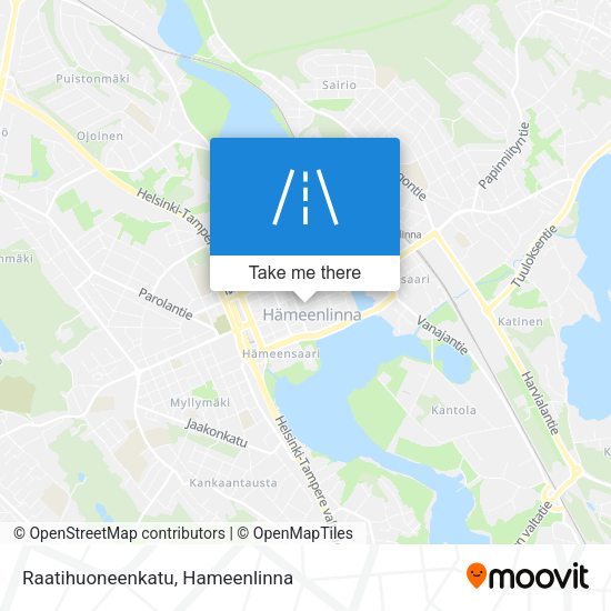 Raatihuoneenkatu map