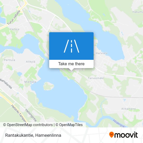 Rantakukantie map