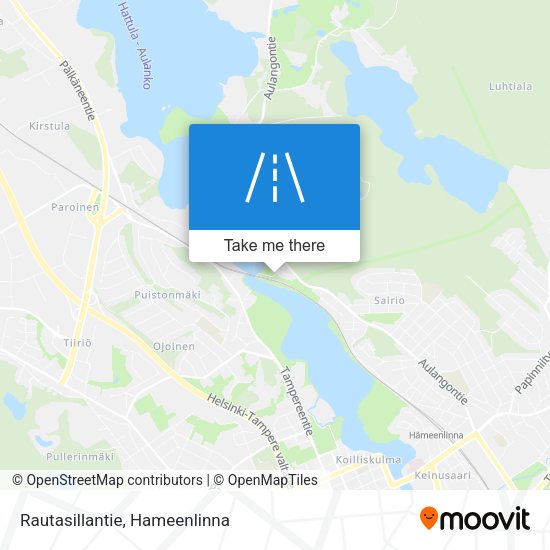 Rautasillantie map