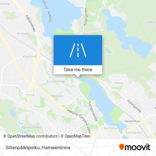 Sillanpäänpolku map
