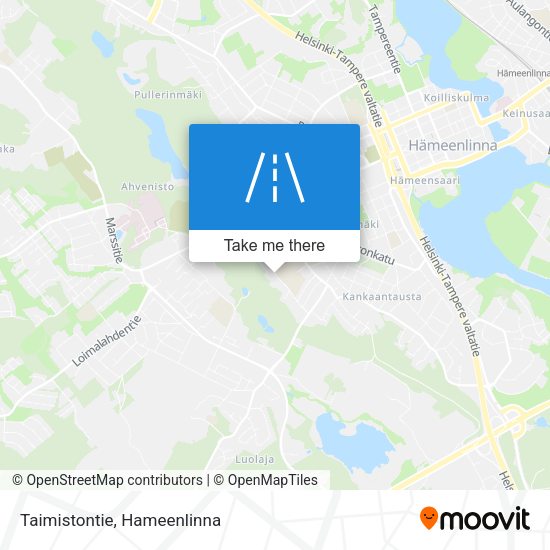 Taimistontie map