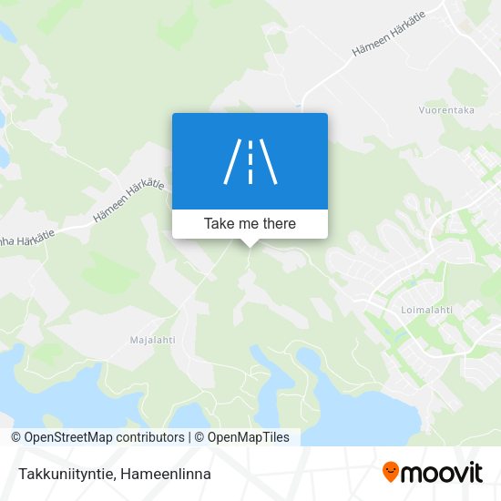 Takkuniityntie map