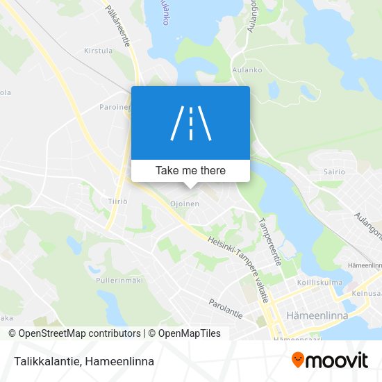 Talikkalantie map