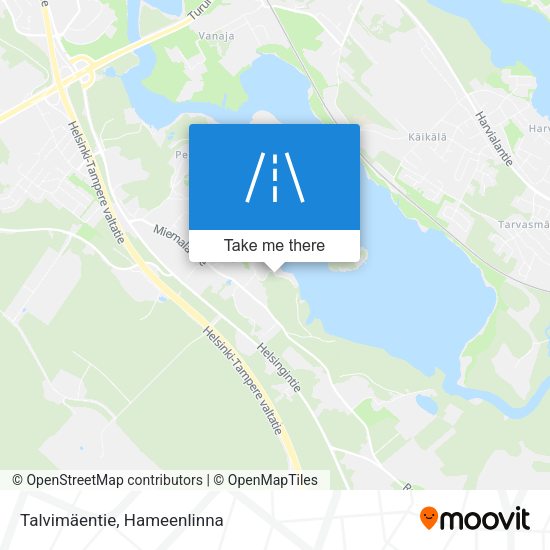 Talvimäentie map