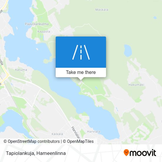 Tapiolankuja map