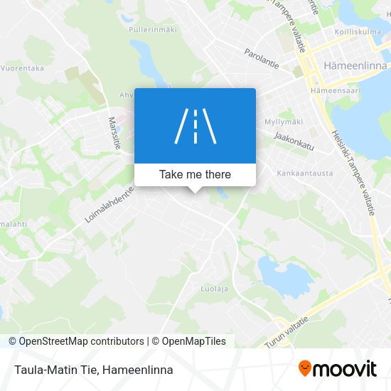 Taula-Matin Tie map