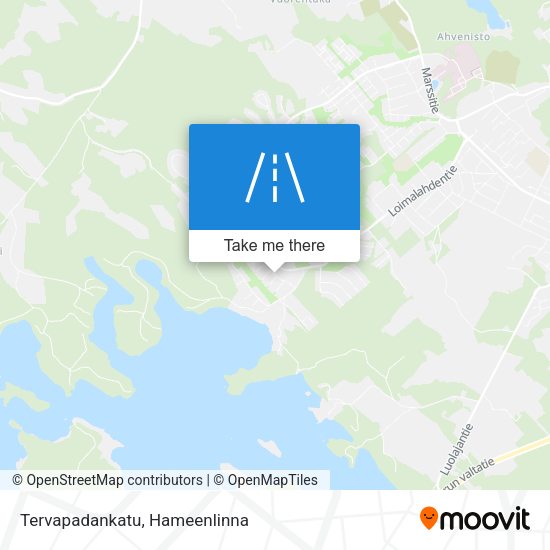 Tervapadankatu map