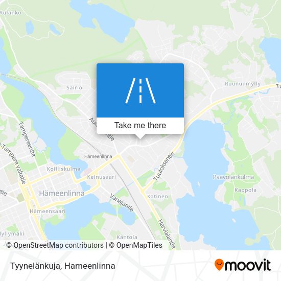 Tyynelänkuja map