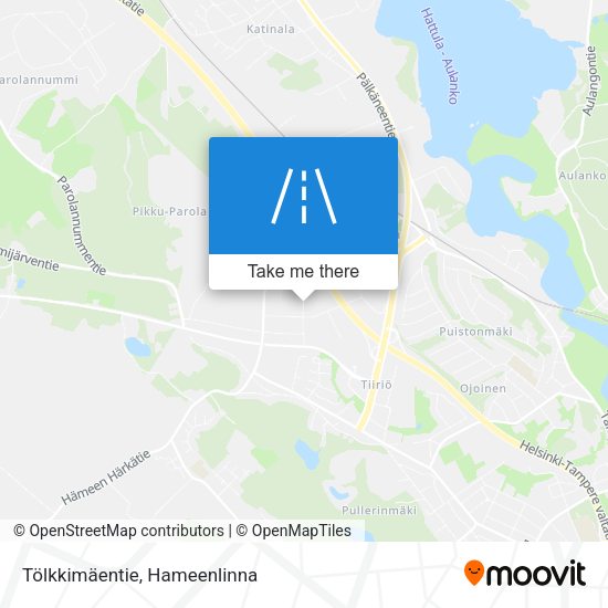 Tölkkimäentie map