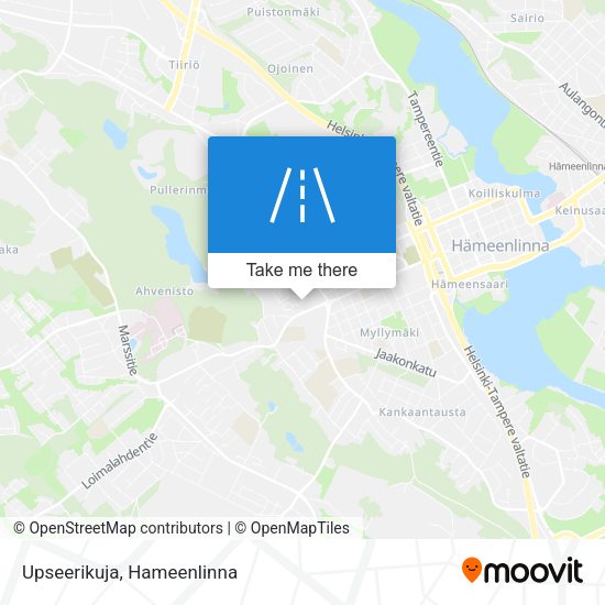 Upseerikuja map