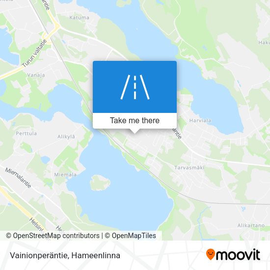 Vainionperäntie map