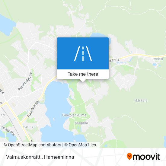 Valmuskanraitti map