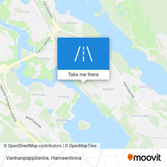Vanhanpappilantie map