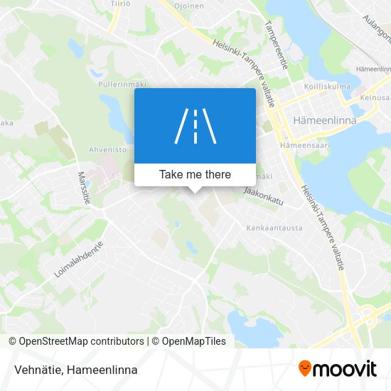 Vehnätie map