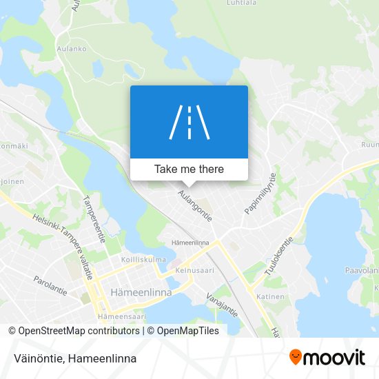 Väinöntie map
