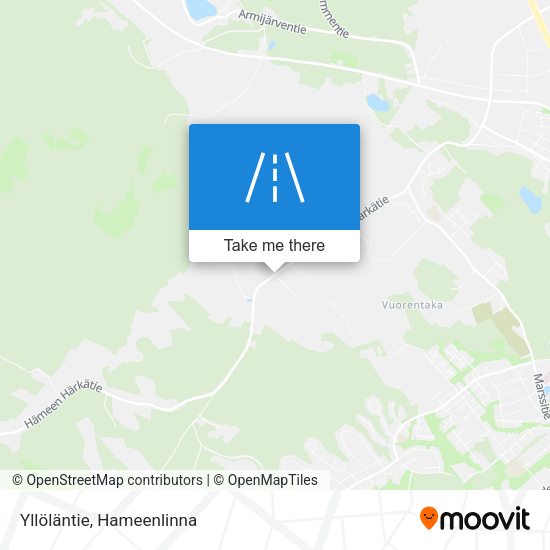 Yllöläntie map