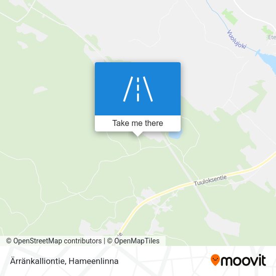 Ärränkalliontie map