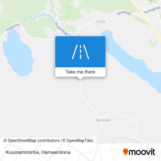 Kuuslammintie map