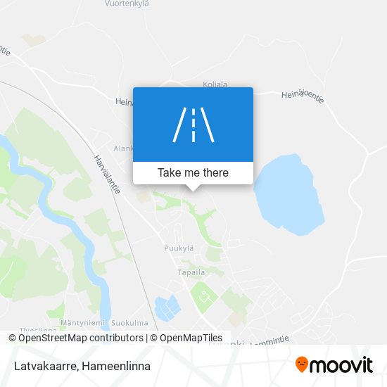 Latvakaarre map