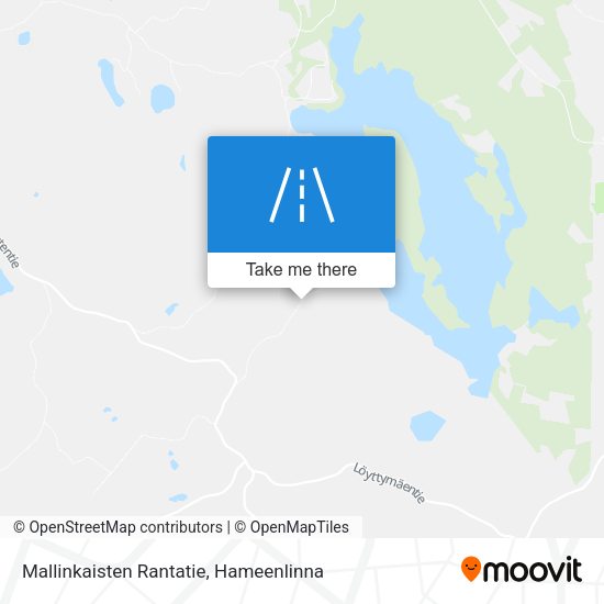 Mallinkaisten Rantatie map