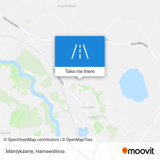 Mäntykaarre map