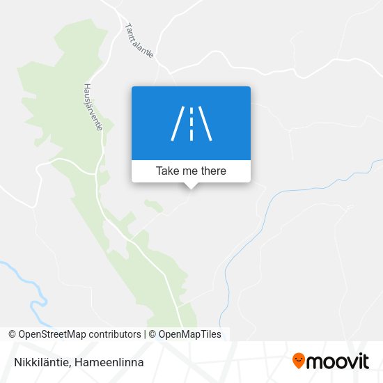 Nikkiläntie map