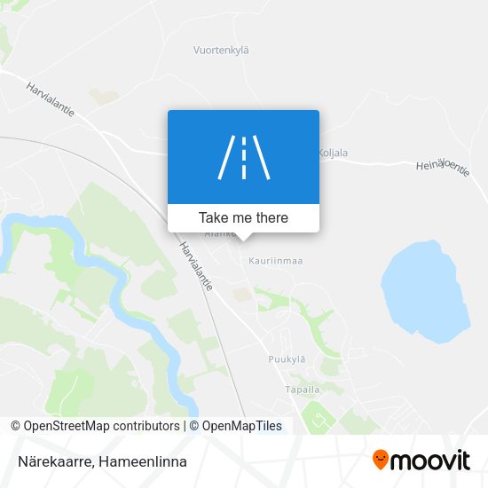 Närekaarre map